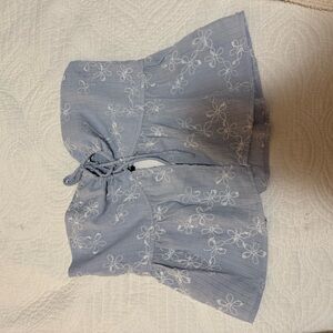 Princess Polly Blue Floral Skorts